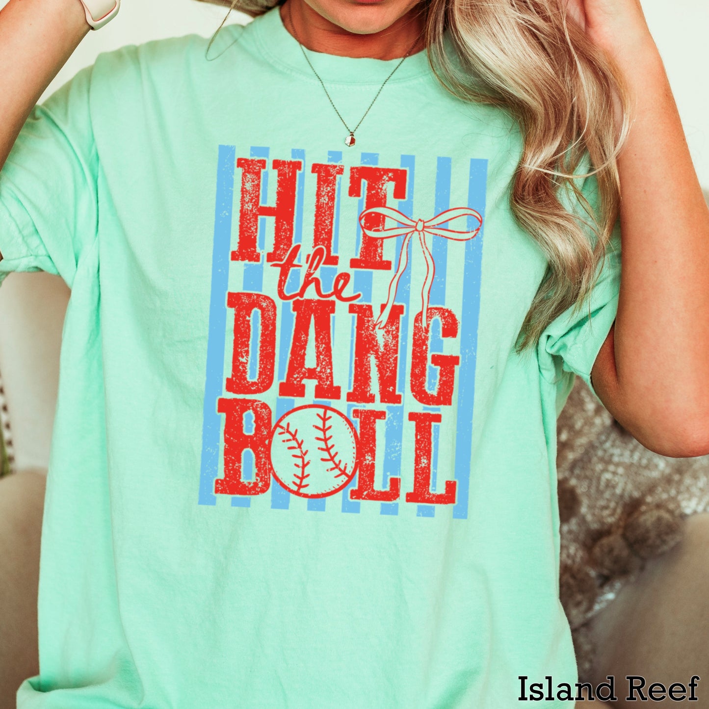 Hit The Dang Ball Comfort Color Graphic Tee