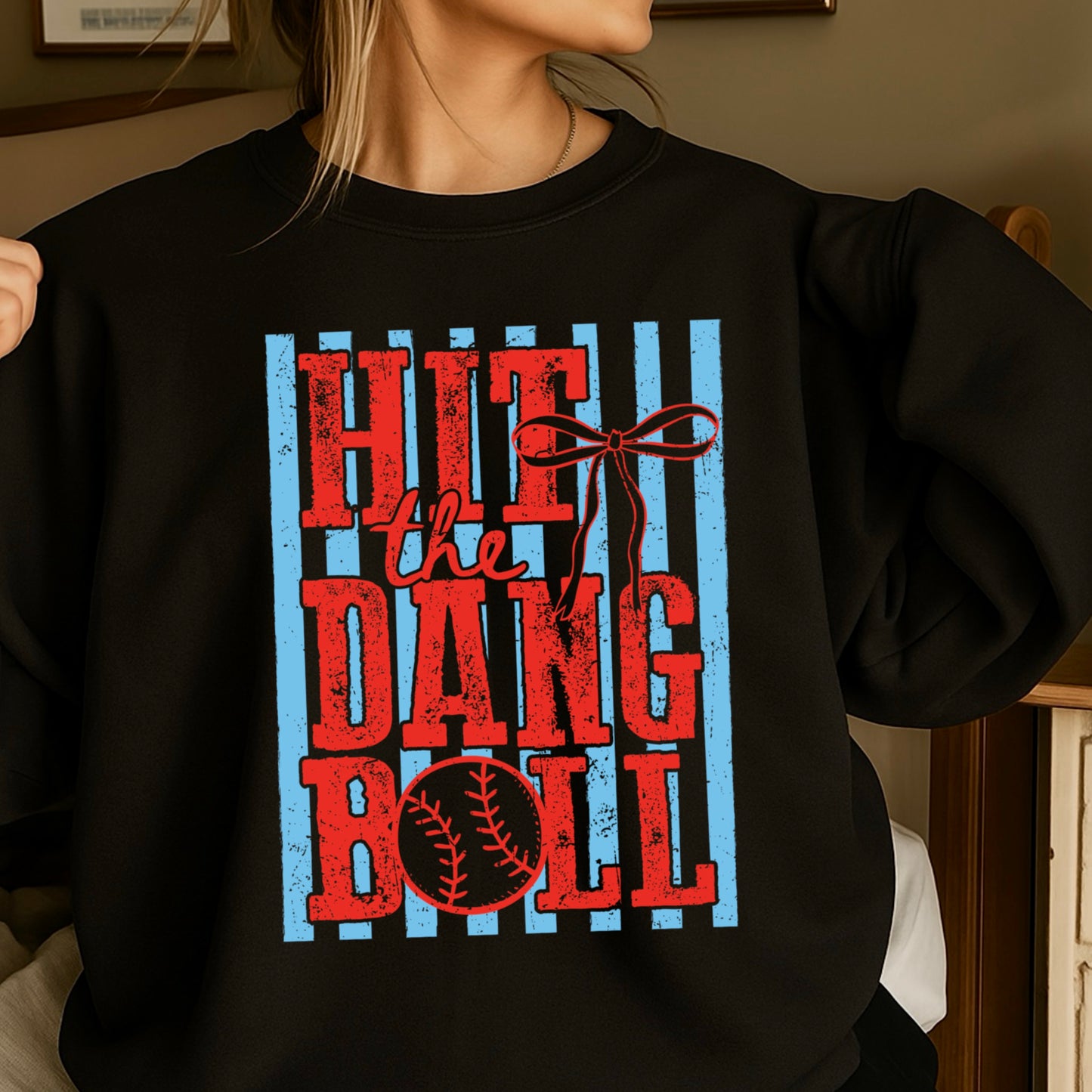 Hit The Dang Ball Crewneck Sweatshirt