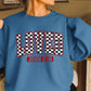 Loved John 3:16 Valentine’s Day Crewneck Sweatshirt