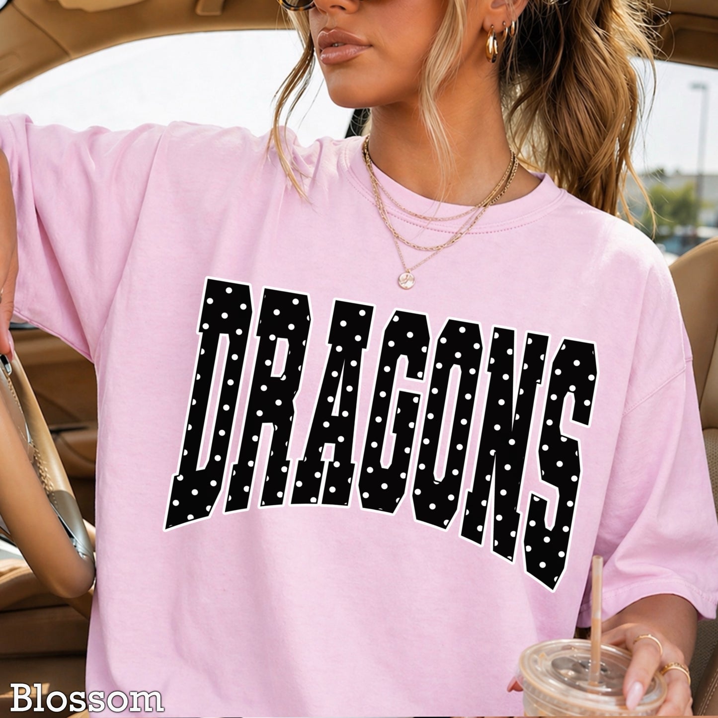 Dragons Comfort Color Graphic Tee