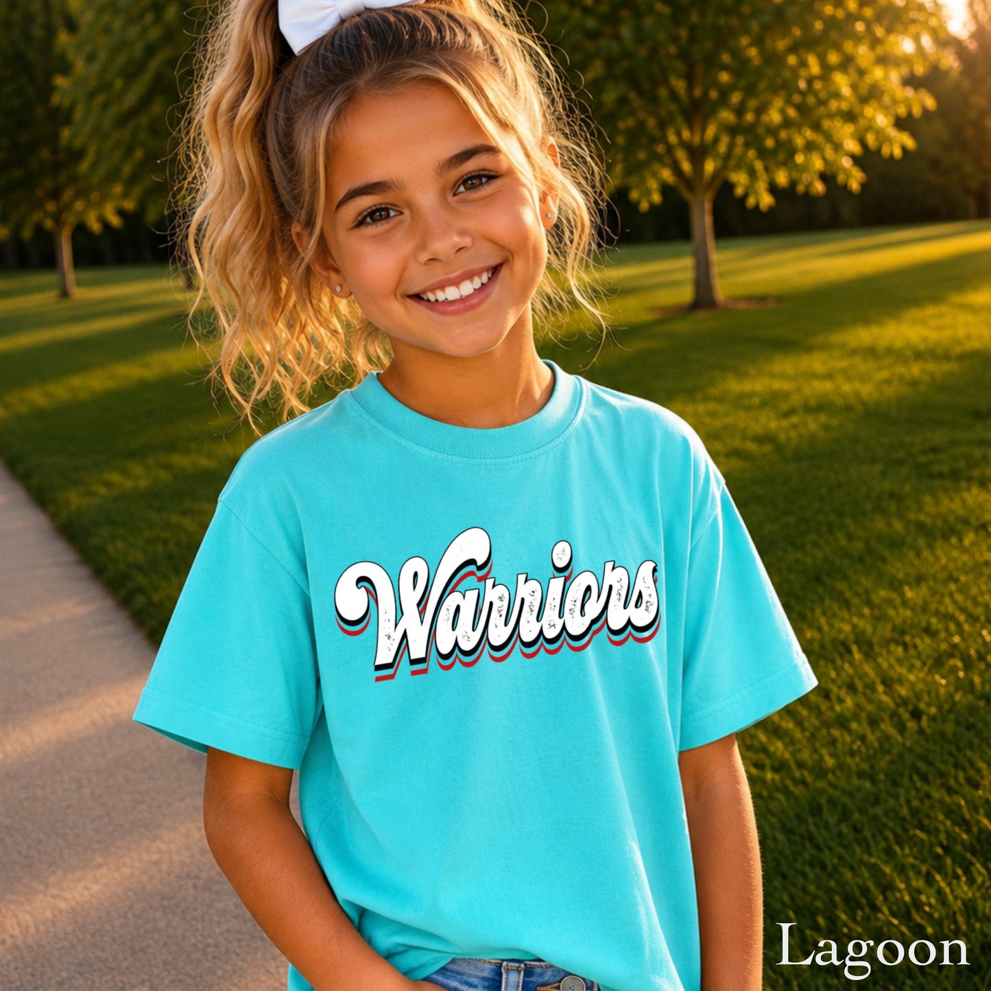Warriors Youth Comfort Color T-Shirt