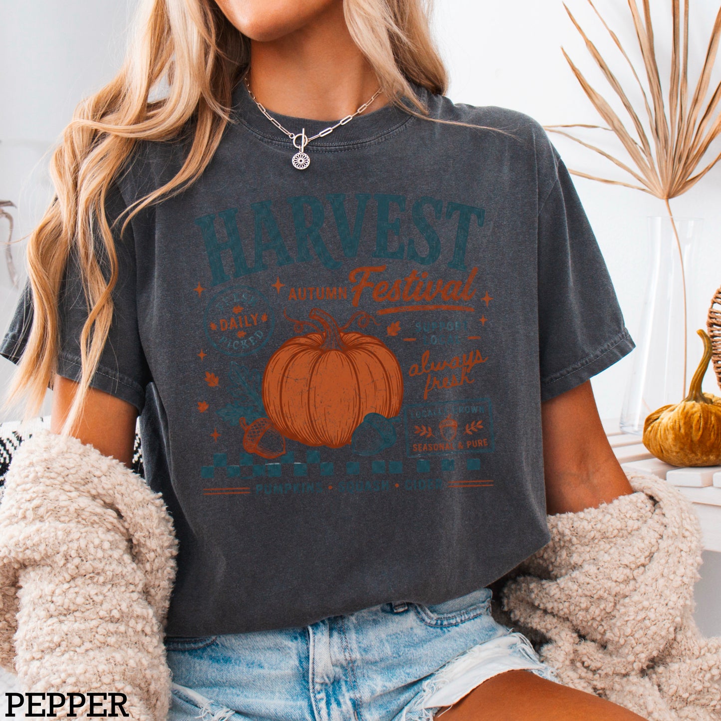Harvest Festival Comfort Color Graphic Tee