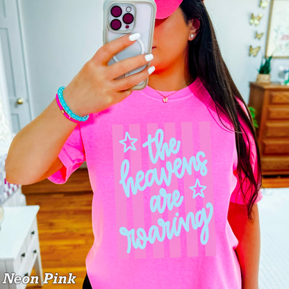 The Heavens Are Roaring Comfort Color Graphic Tee