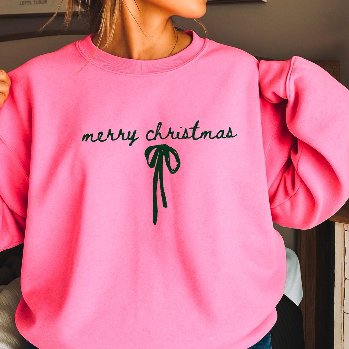 Merry Christmas Crewneck Sweatshirt