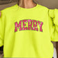 Merry Real Spangles Christmas Crewneck Sweatshirt