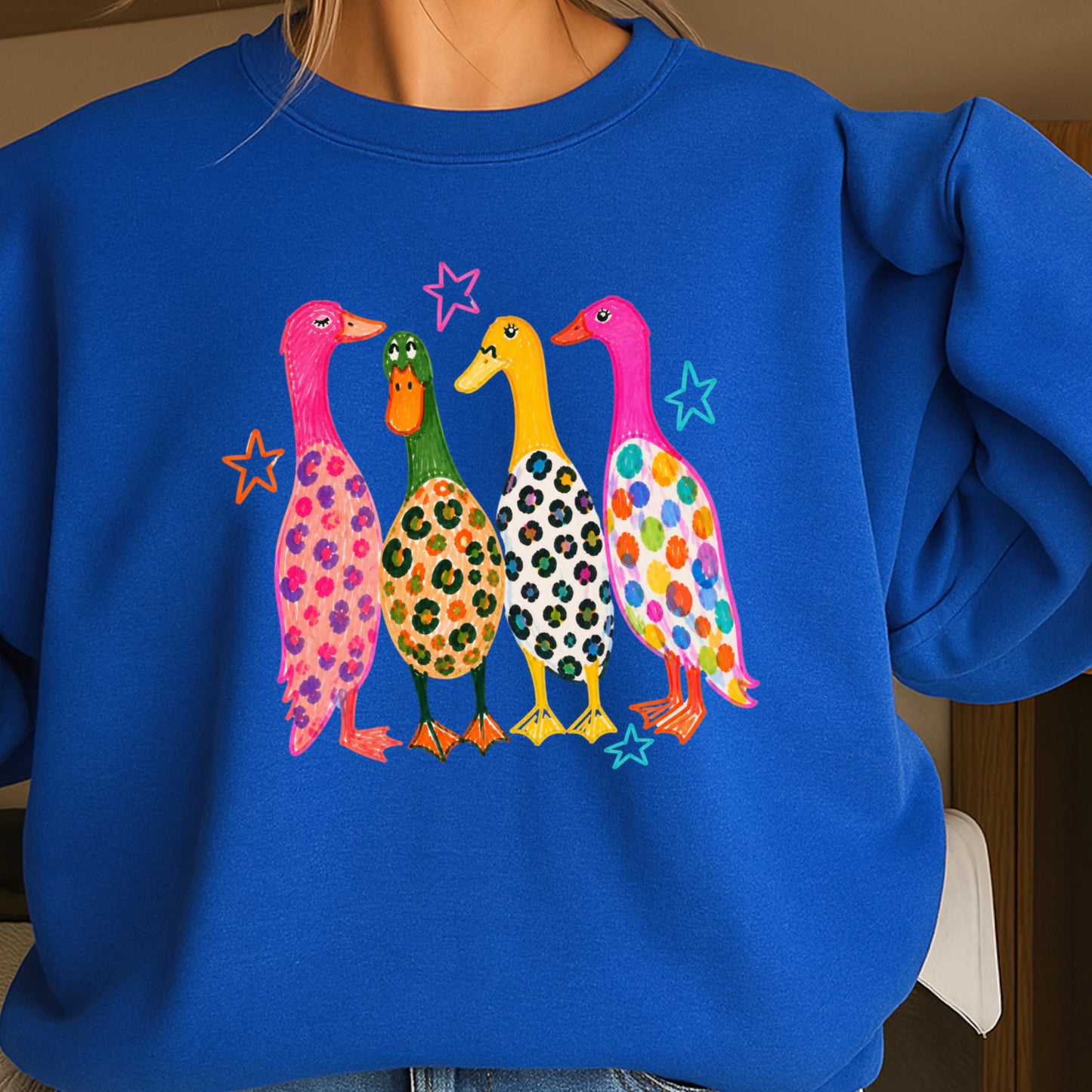 Mallard Ducks Crewneck Sweatshirt