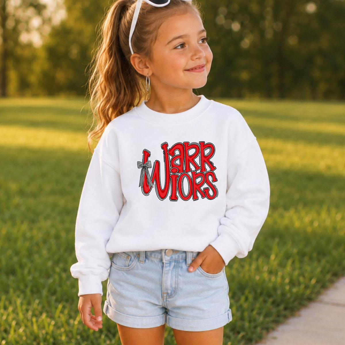 Warriors Youth Crewneck Sweatshirt