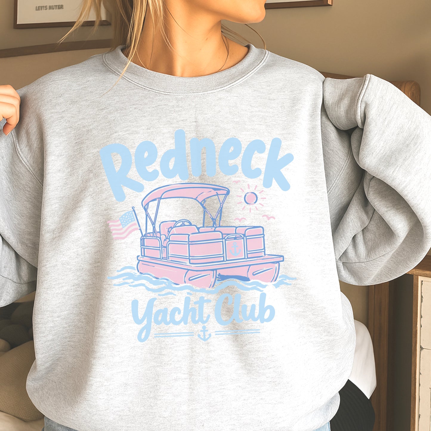 Redneck Yacht Club Crewneck Sweatshirt