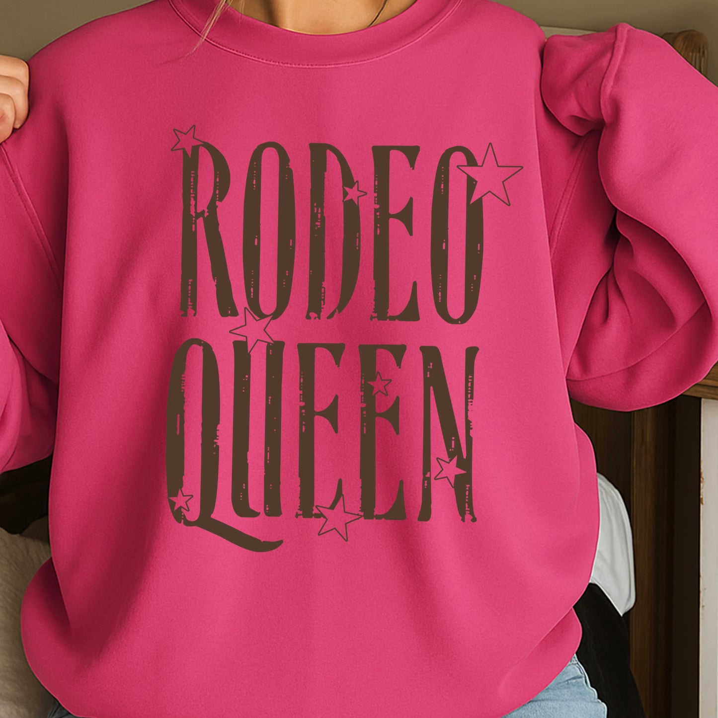 Rodeo Queen Crewneck Sweatshirt