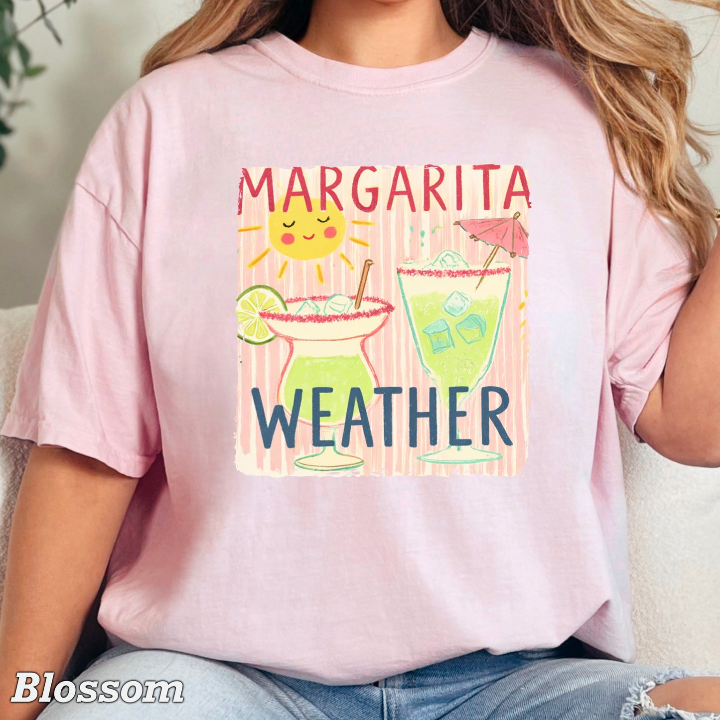 Margarita Weather Comfort Color Graphic Tee