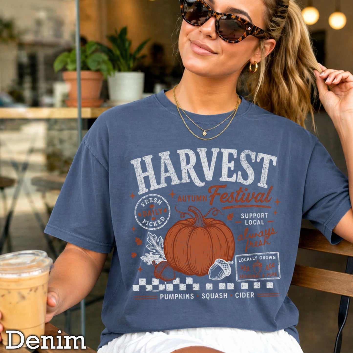 Harvest Festival Comfort Color Graphic Tee