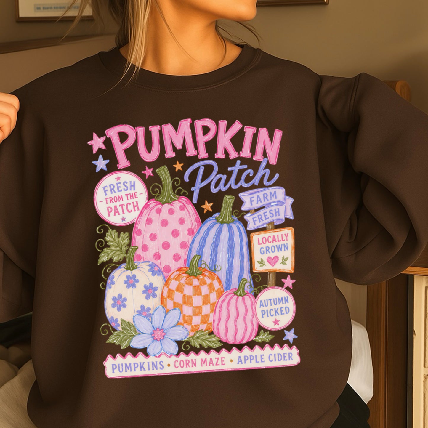 Pumpkin Patch Crewneck Sweatshirt