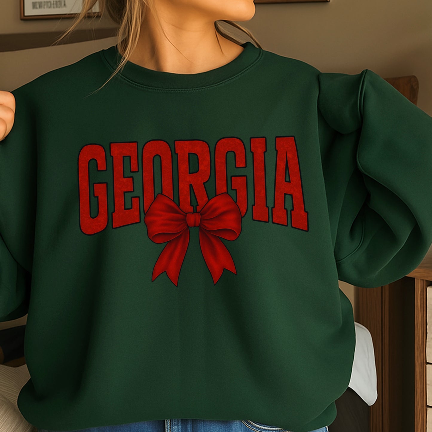 Georgia Crewneck Sweatshirt