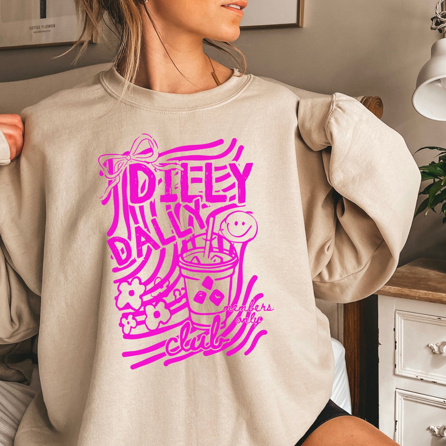 Dilly Dally Club Crewneck Sweatshirt