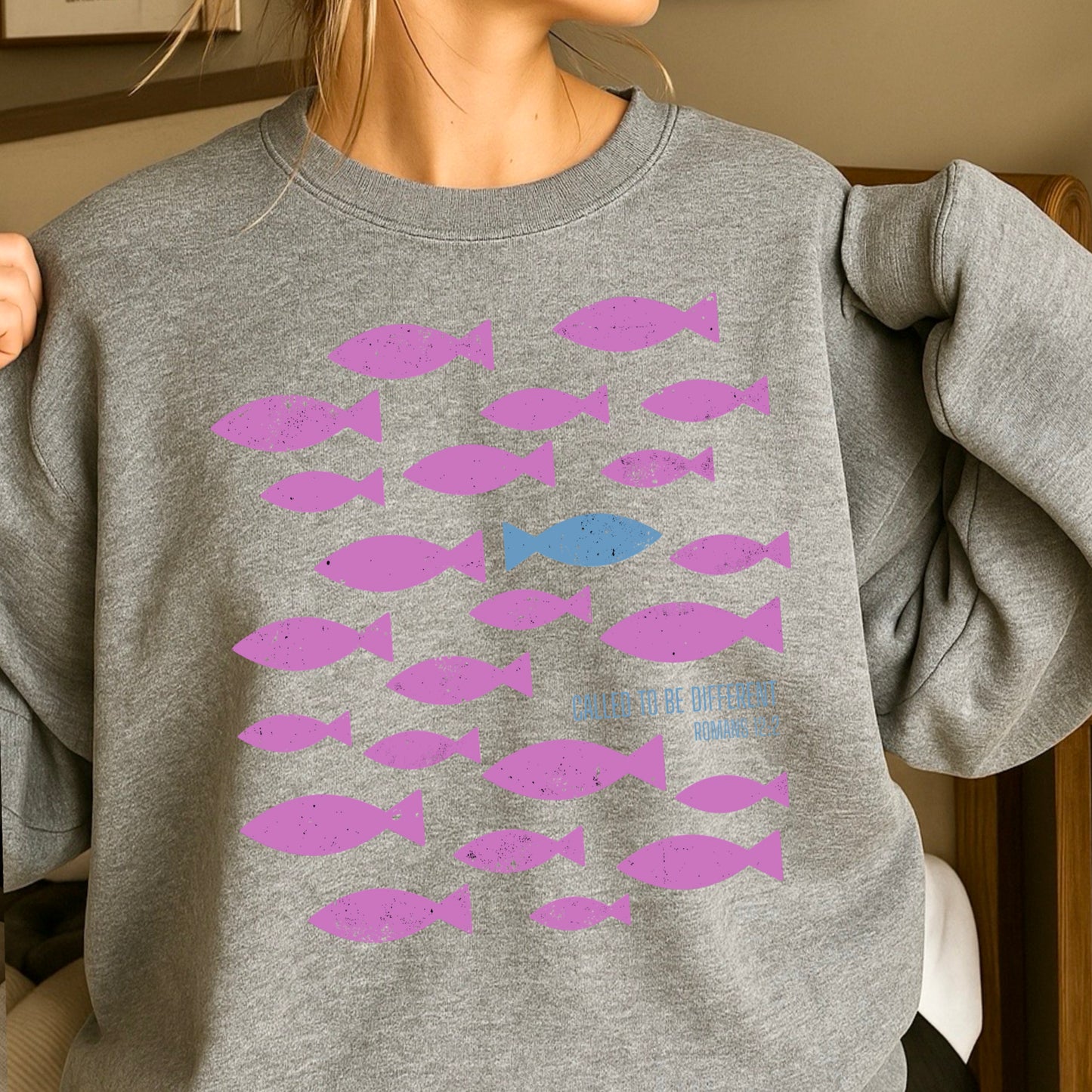 Called To Be Different Christian Crewneck Sweatshirt