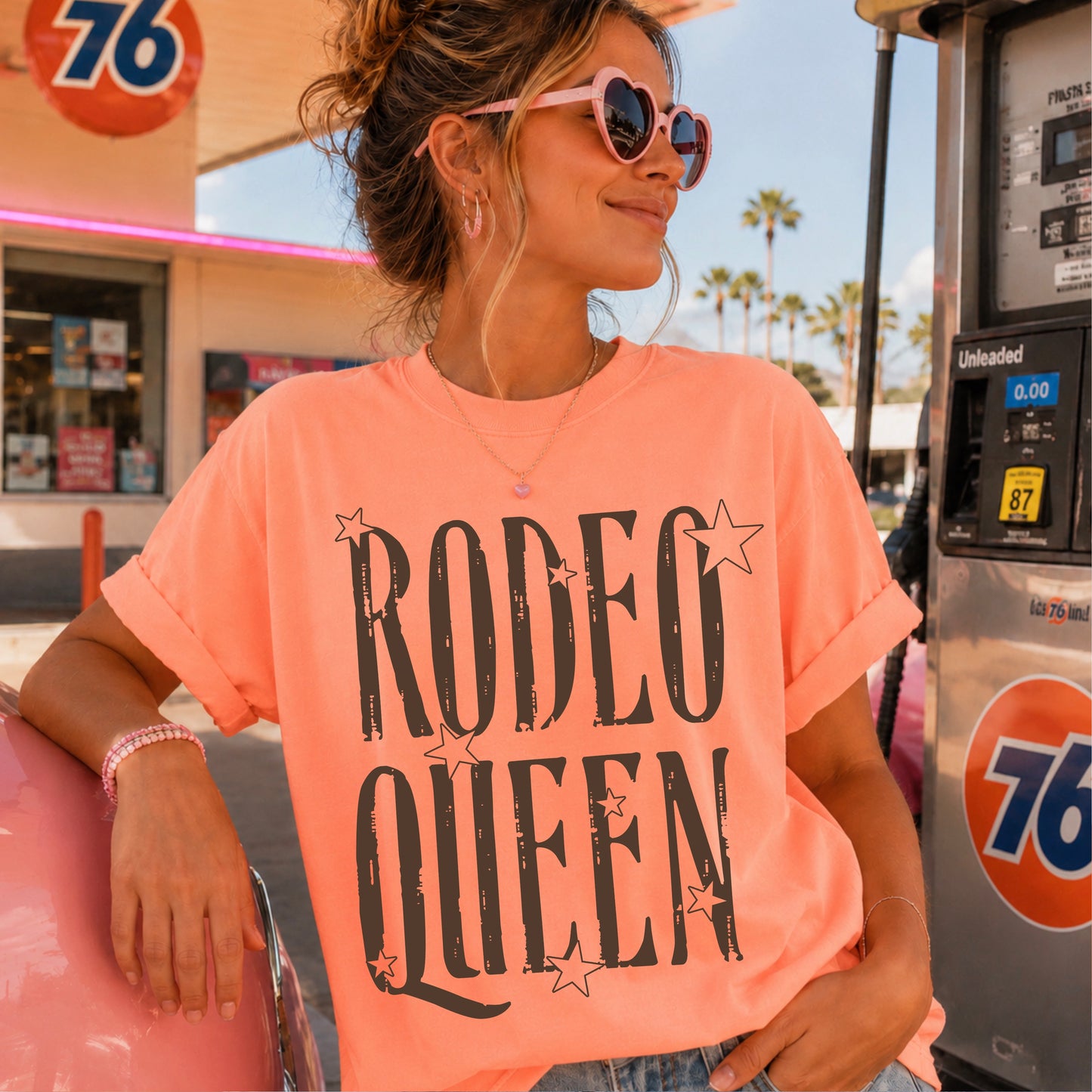 Rodeo Queen Comfort Color Graphic Tee