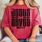 Jesus Saves Comfort Color Graphic Tee