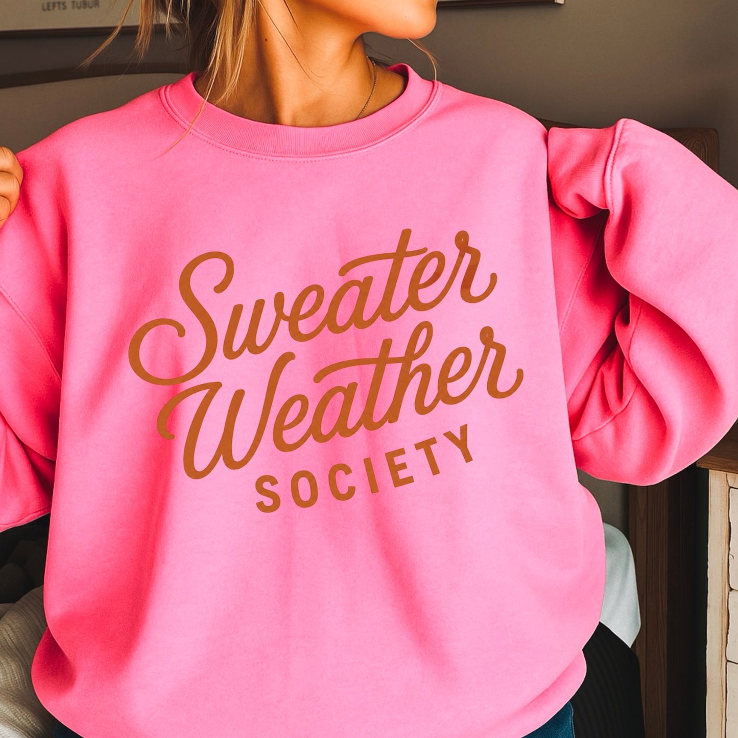 Sweater Weather Society Crewneck Sweatshirt