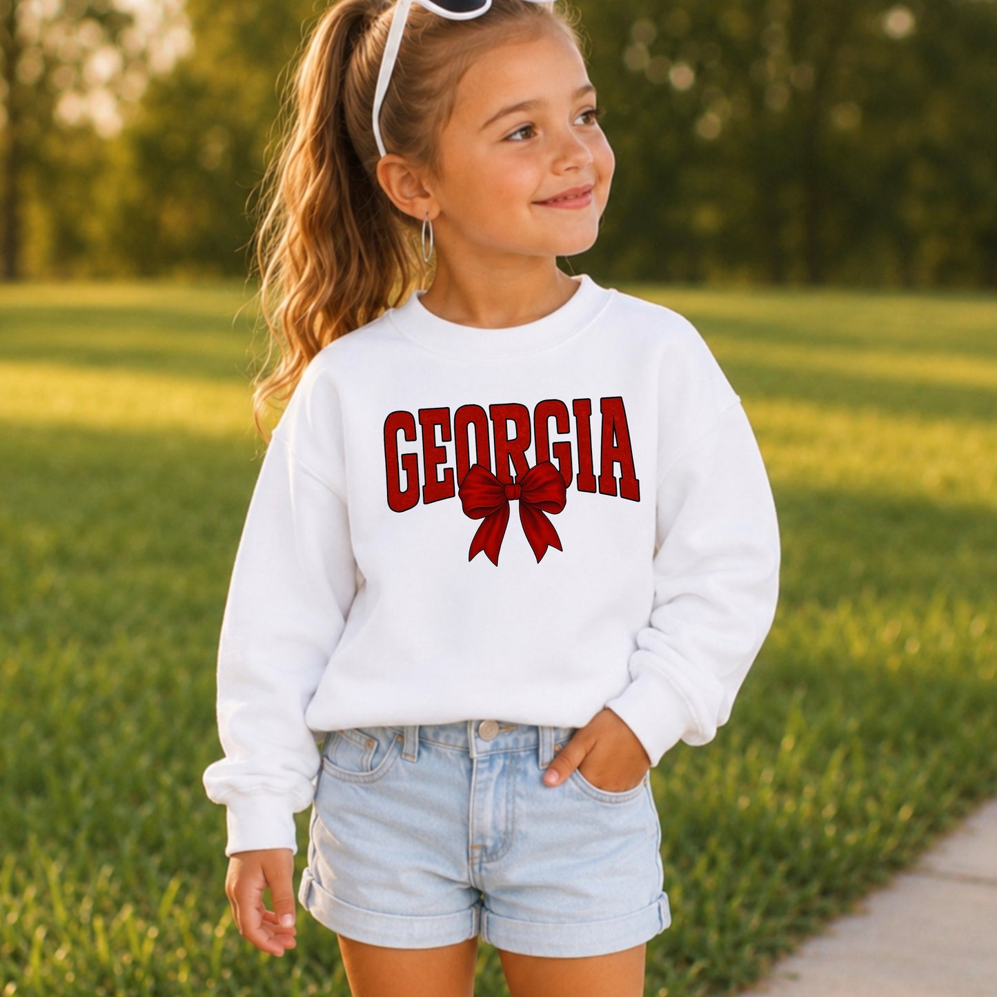Georgia Youth Crewneck Sweatshirt