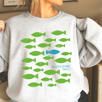 Called To Be Different Christian Crewneck Sweatshirt