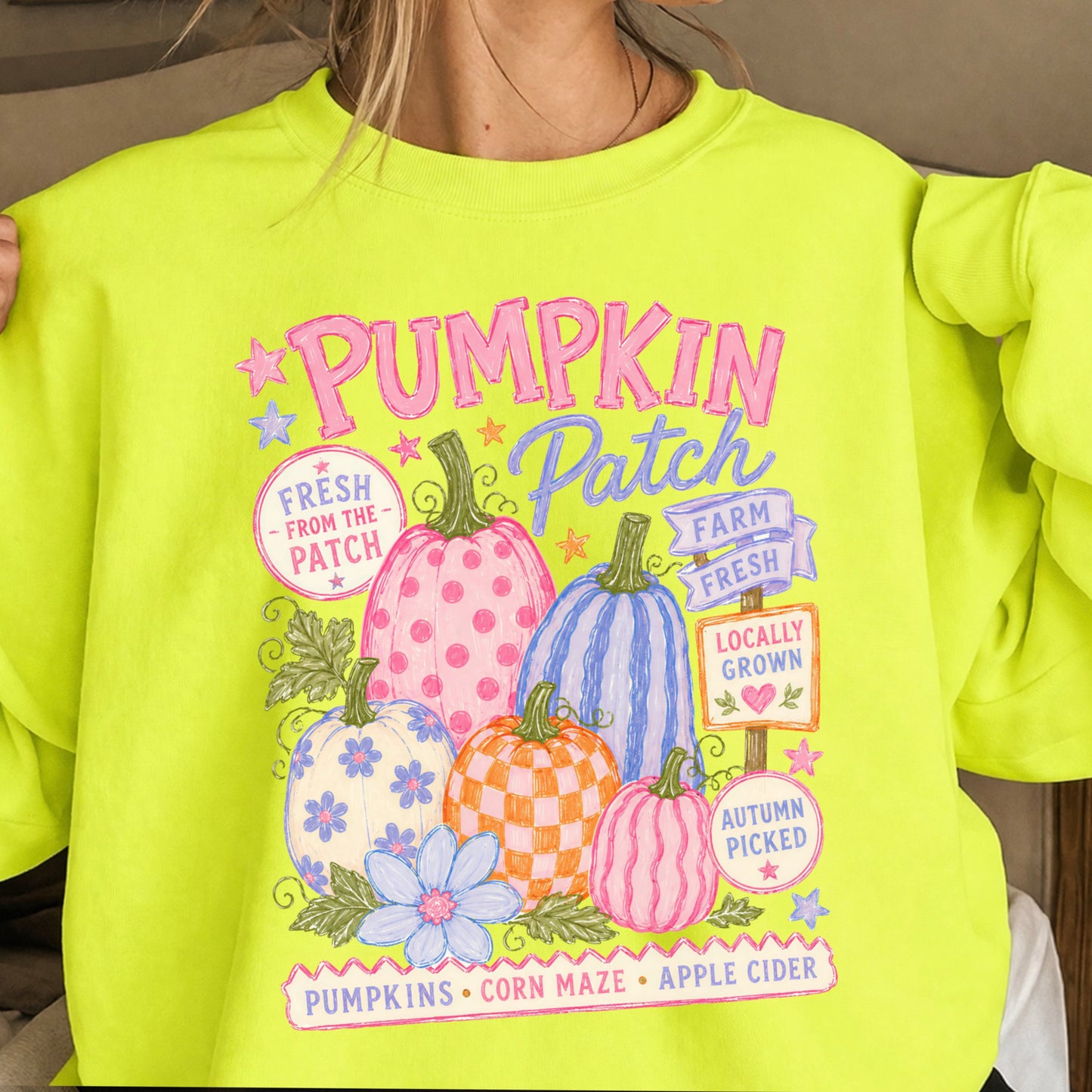 Pumpkin Patch Crewneck Sweatshirt