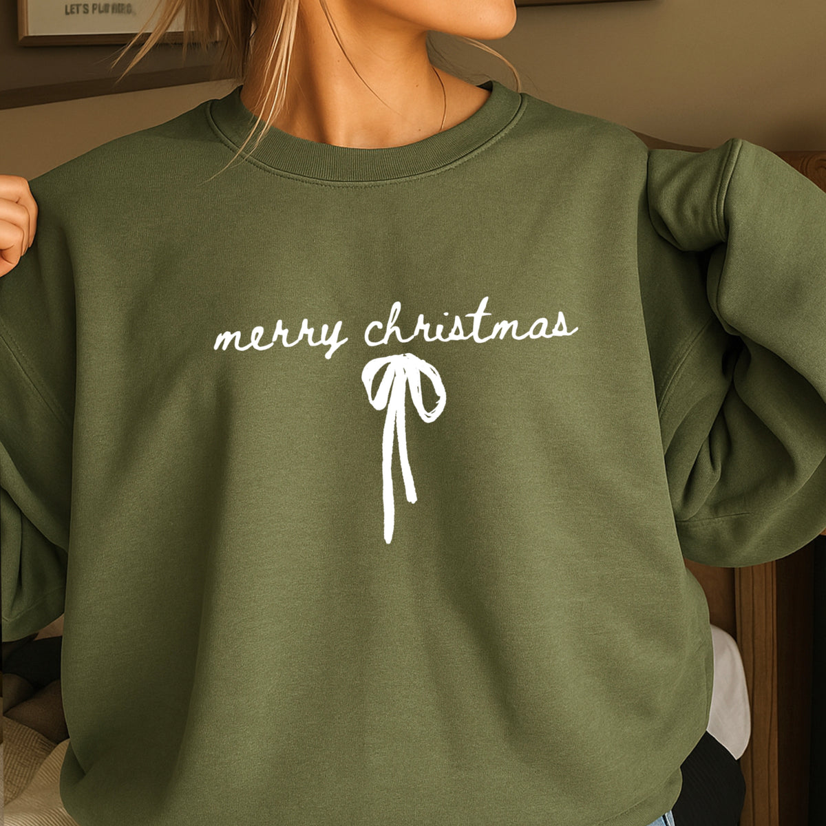 Merry Christmas Crewneck Sweatshirt