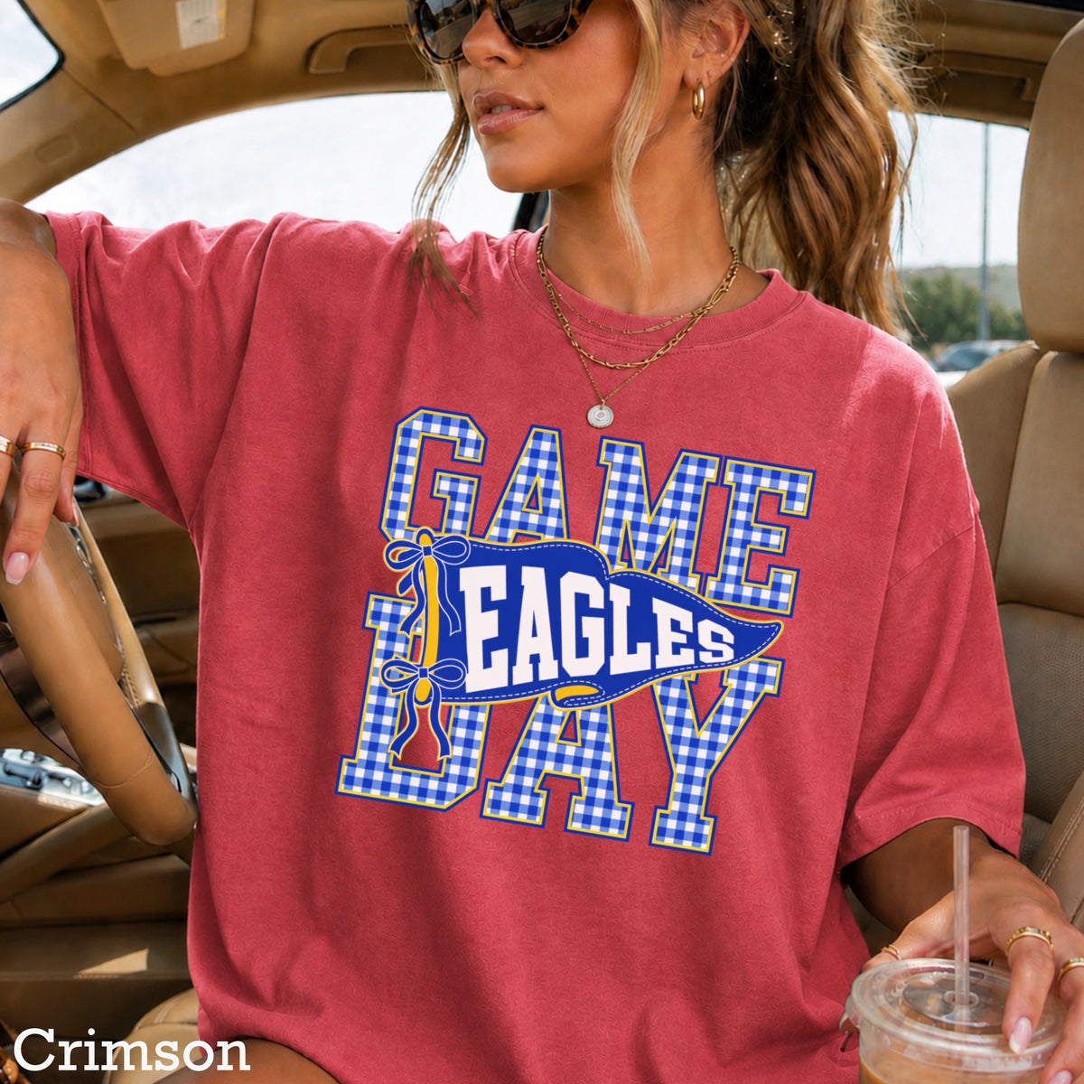 Eagles  Comfort Color Graphic Tee