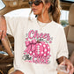 Cheer For The Cure Comfort Color Graphic Tee