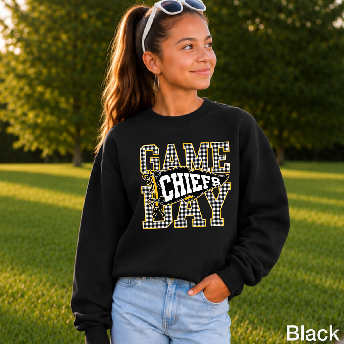 Chiefs Youth Crewneck Sweatshirt