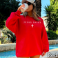 Jesus Saves Graphic Crewneck Sweatshirt