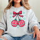 Christmas Cherries Crewneck Sweatshirt
