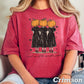 Meet Me At The Pumpkin Patch Halloween Comfort Color Graphic Tee