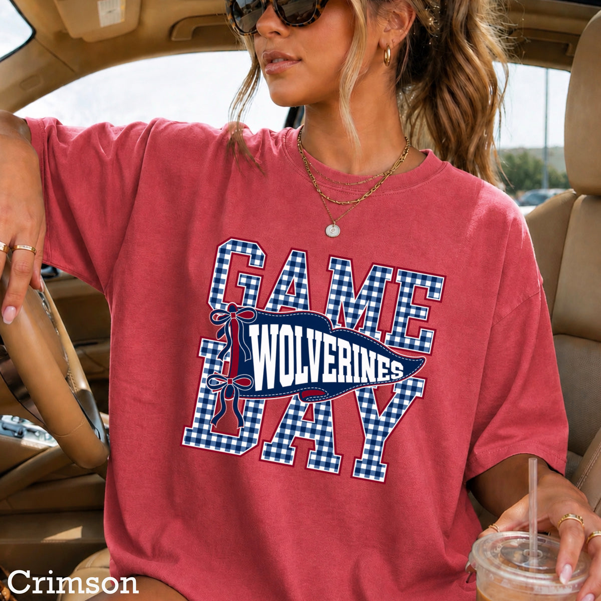 Wolverines Comfort Color Graphic Tee
