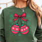 Christmas Cherries Crewneck Sweatshirt