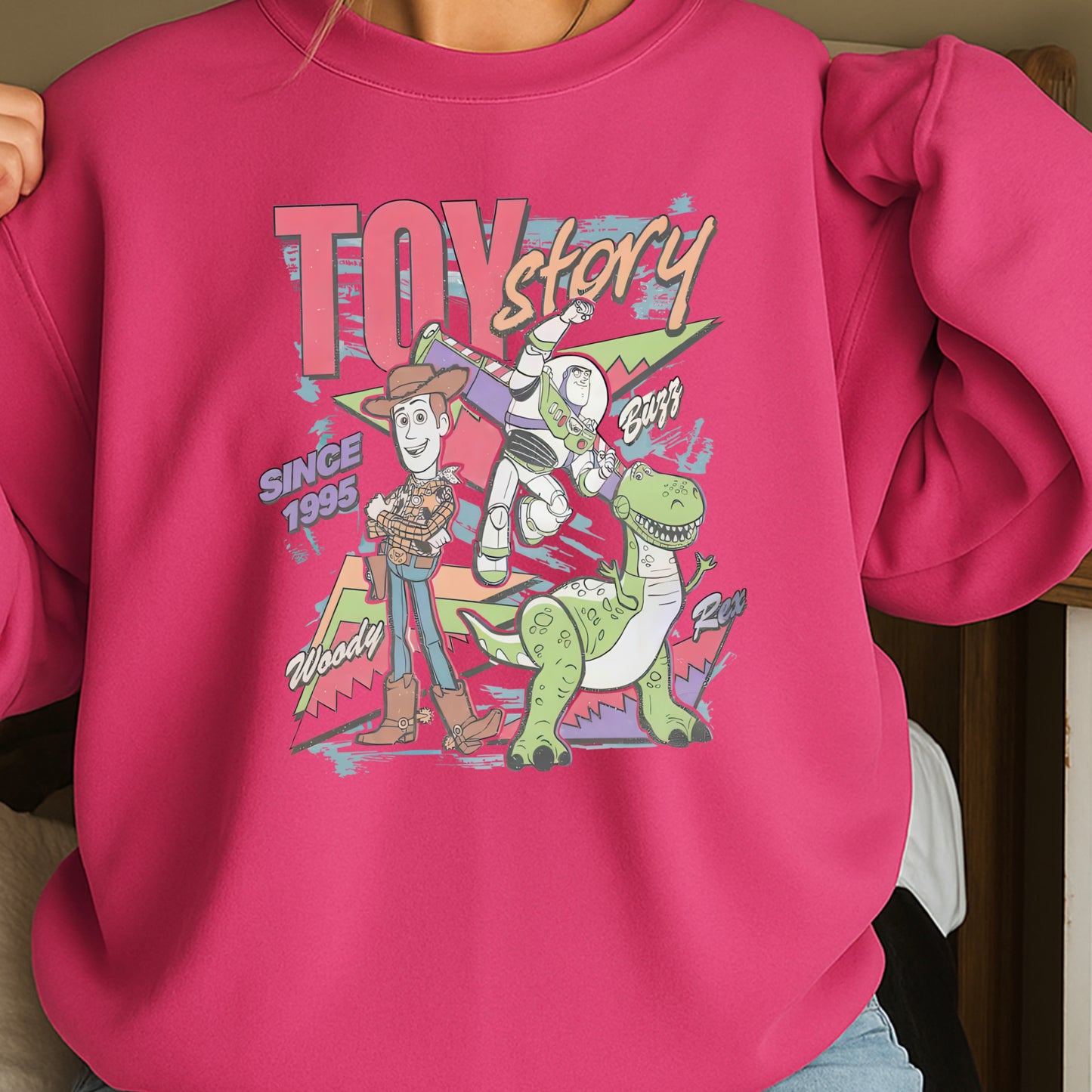 Retro 1995 Toy Version Crewneck Sweatshirt