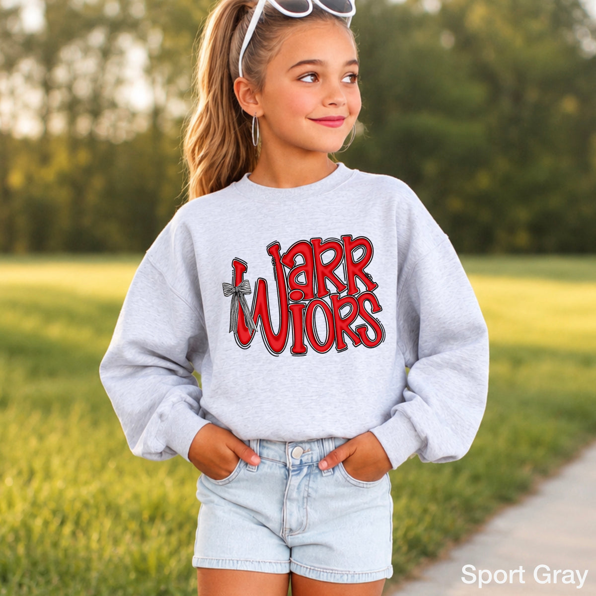 Warriors Youth Crewneck Sweatshirt