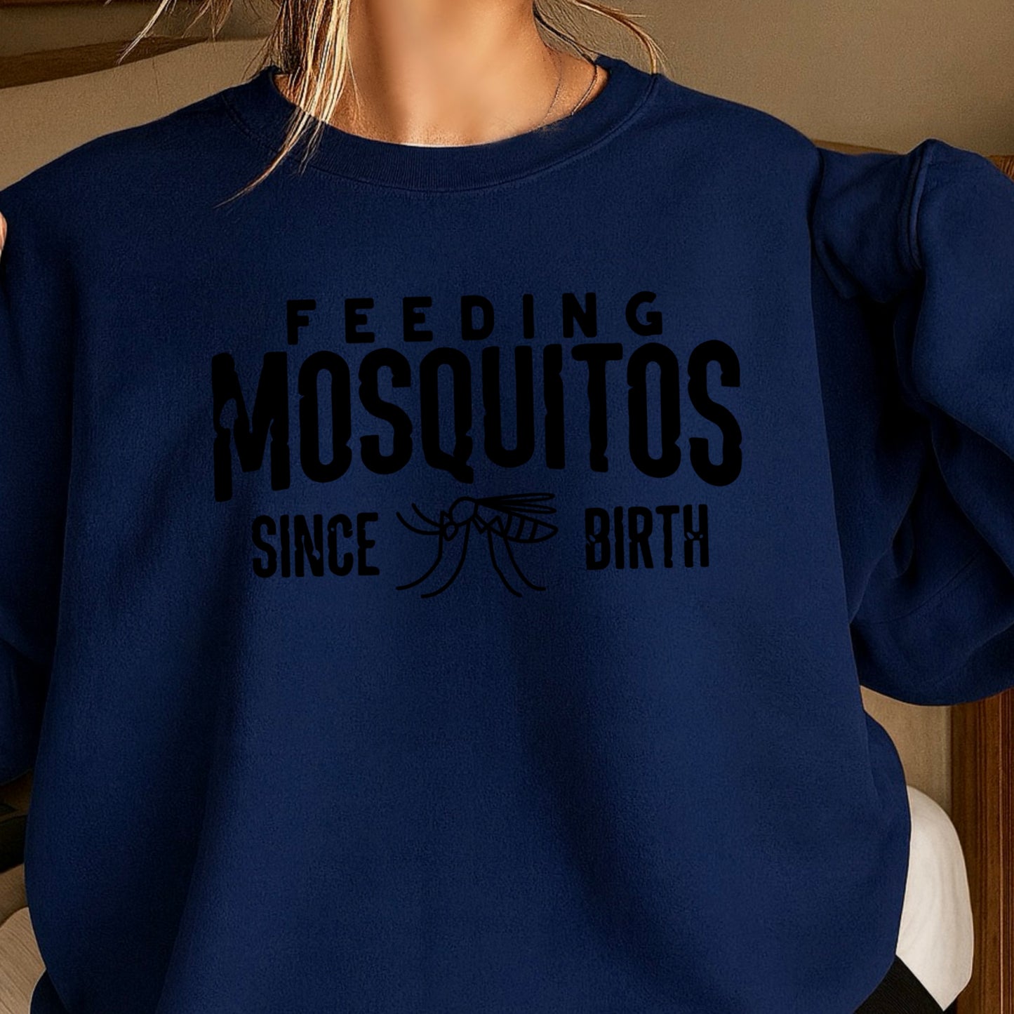 Feeding Mosquitoes Crewneck Sweatshirt