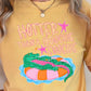 Hotter Than A Hoochie Coochie  Comfort Color Graphic Tee
