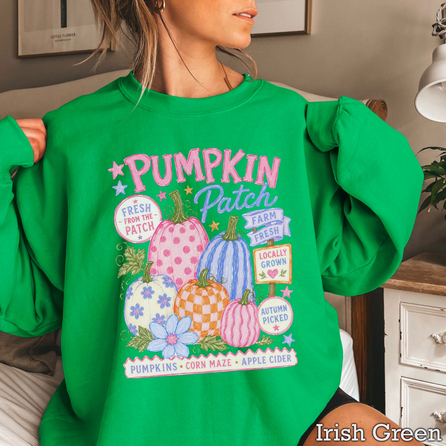 Pumpkin Patch Crewneck Sweatshirt