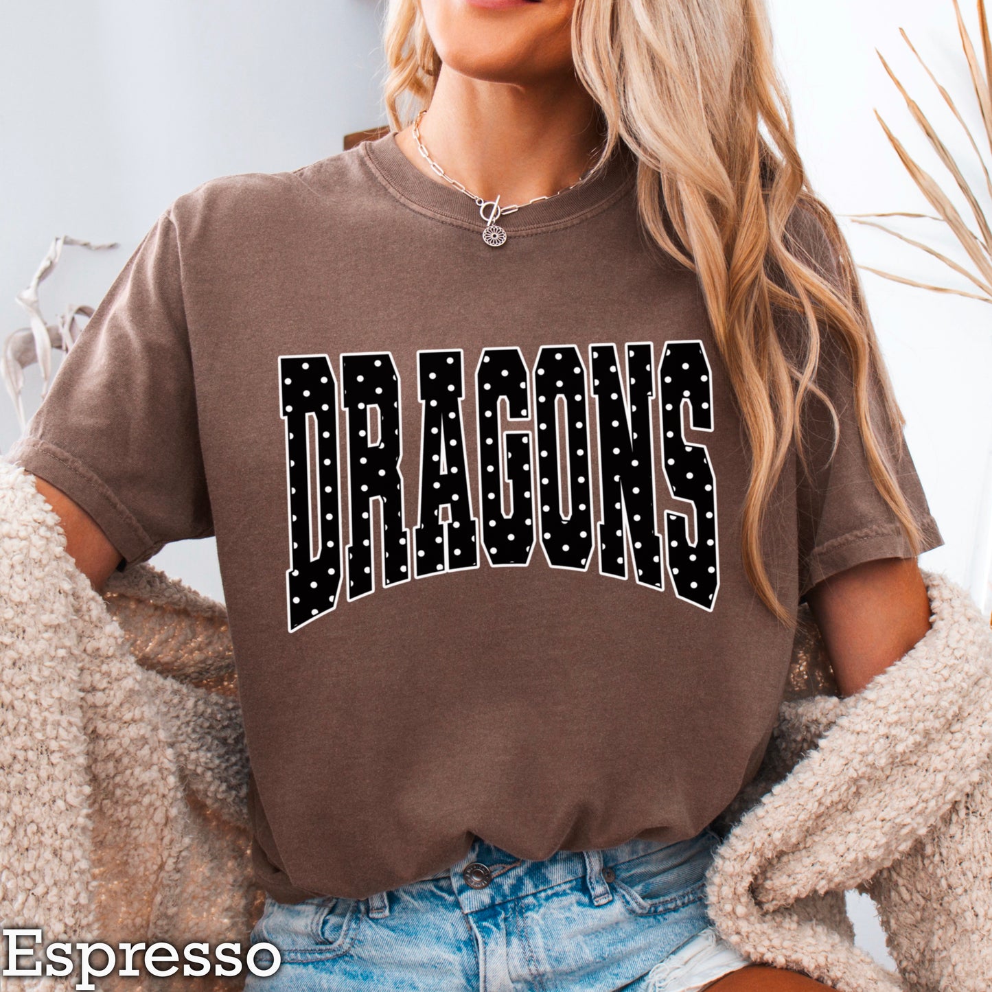 Dragons Comfort Color Graphic Tee
