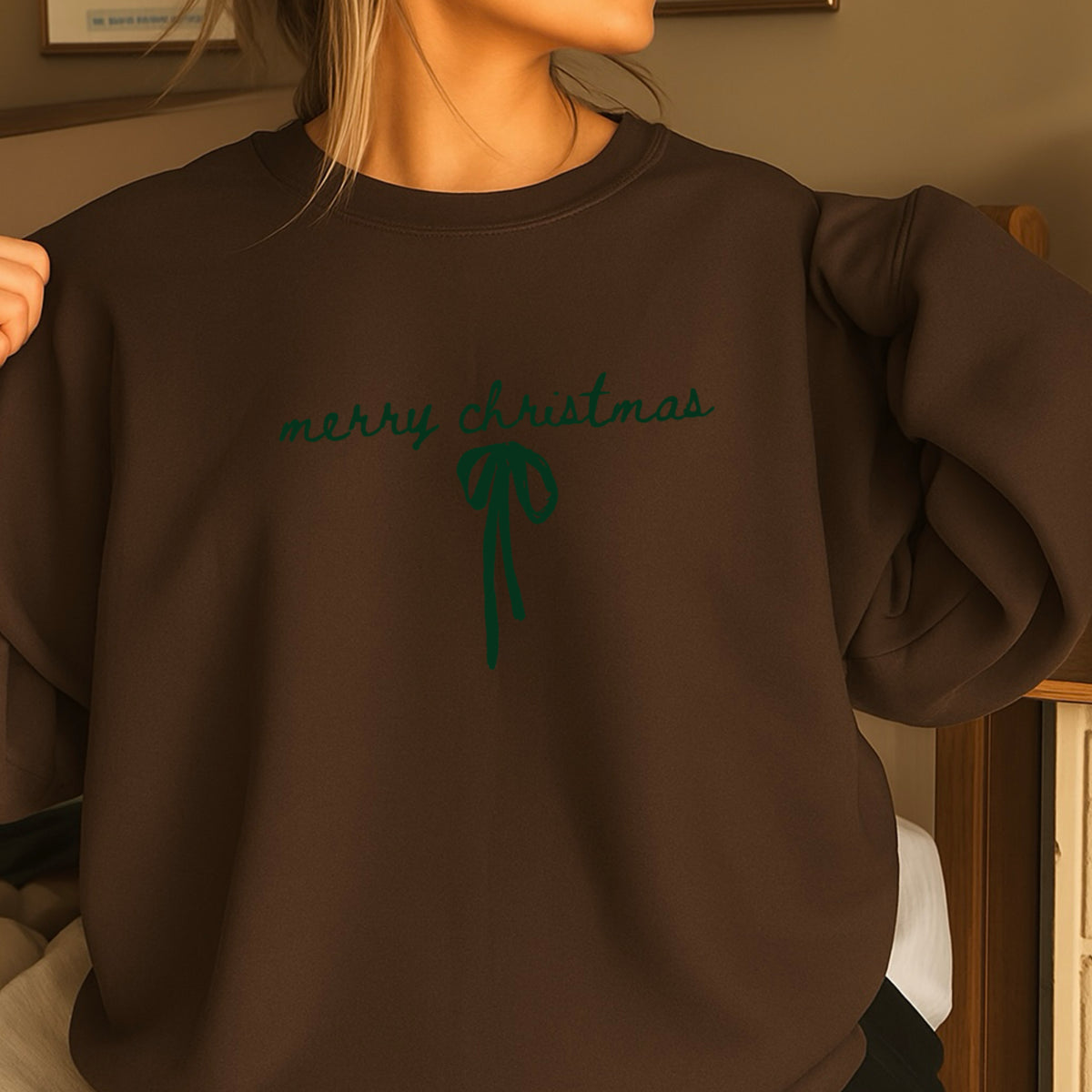 Merry Christmas Crewneck Sweatshirt