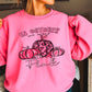 In October We Wear Pink Breast Cancer  Crewneck Sweatshirt