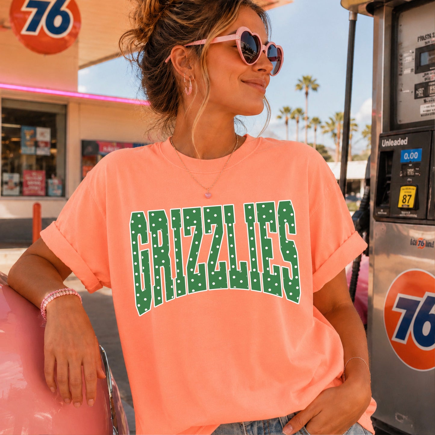 Grizzlies Comfort Color Graphic Tee