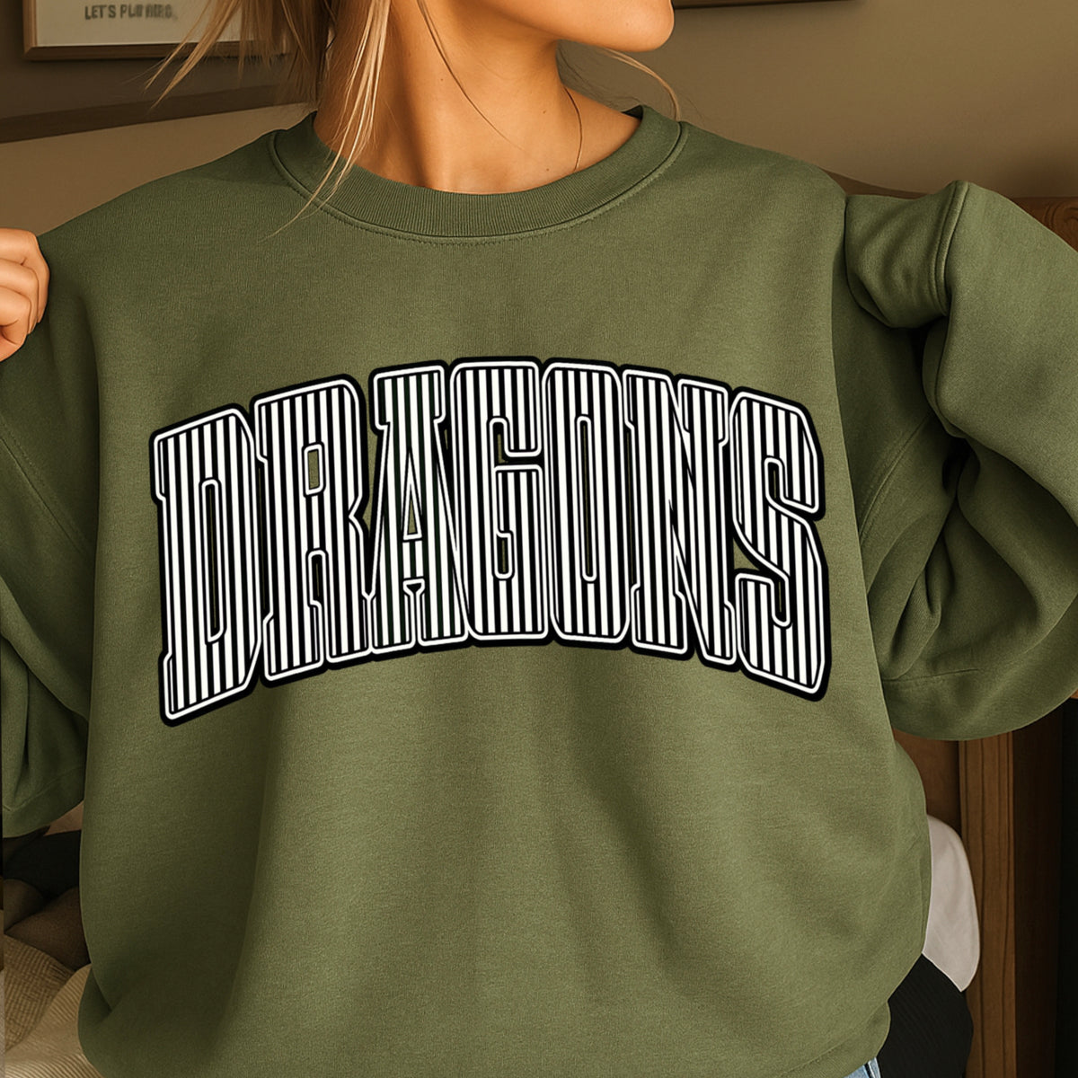 Dragons Crewneck Sweatshirt