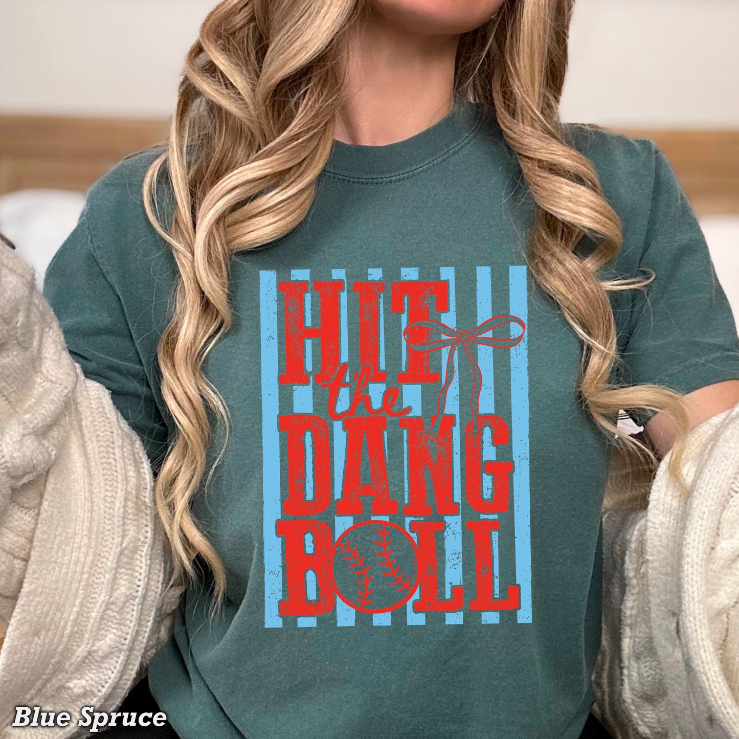 Hit The Dang Ball Comfort Color Graphic Tee