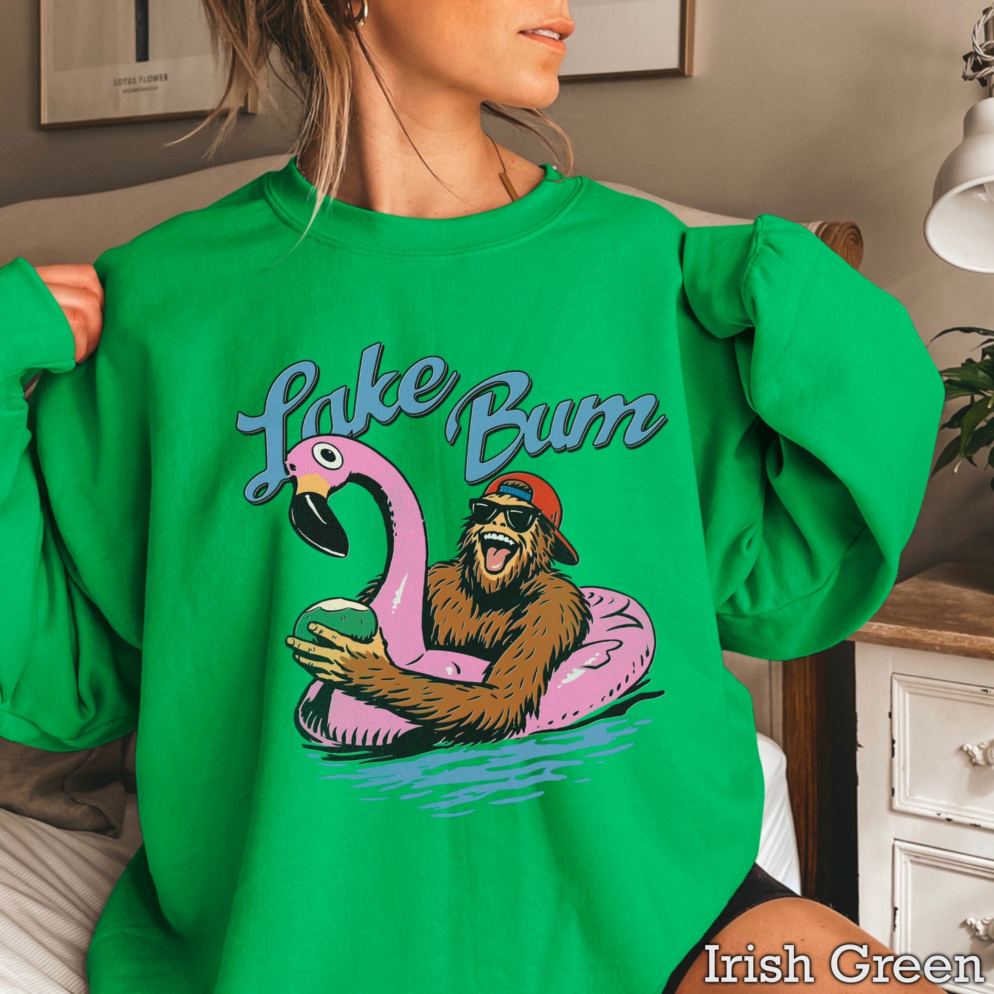 Lake Bum Crewneck Sweatshirt