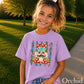Preppy Nutcracker Christmas Youth Comfort Color T-Shirt