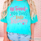 He Turned My Trials Into Testimony Comfort Color Graphic Tee