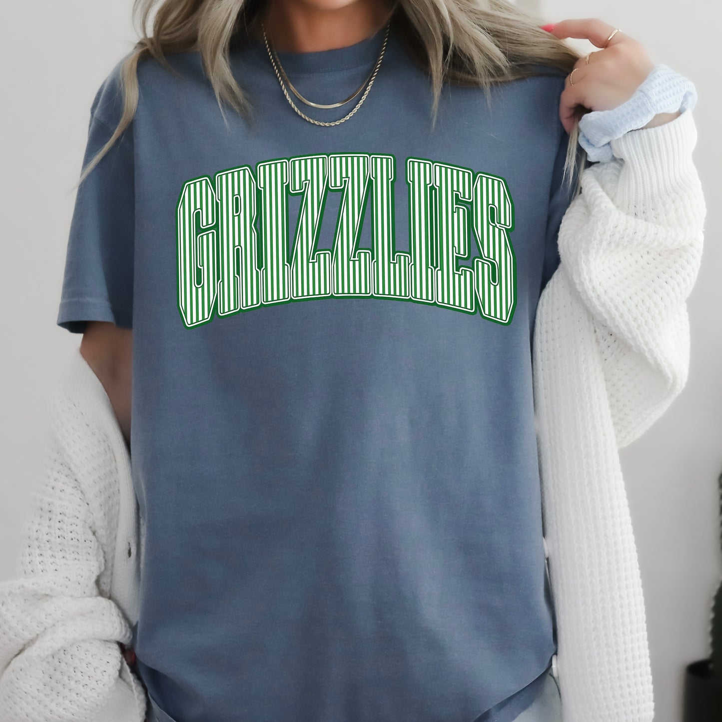 Grizzlies Comfort Color Graphic Tee