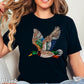 Faux Rhinestone Mallard Duck Comfort Color Graphic Tee